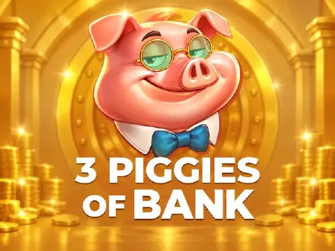 3 Piggies of Bank slot artwork