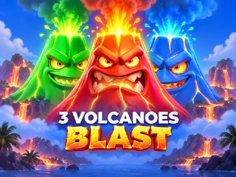 3 Volcanoes Blast slot artwork