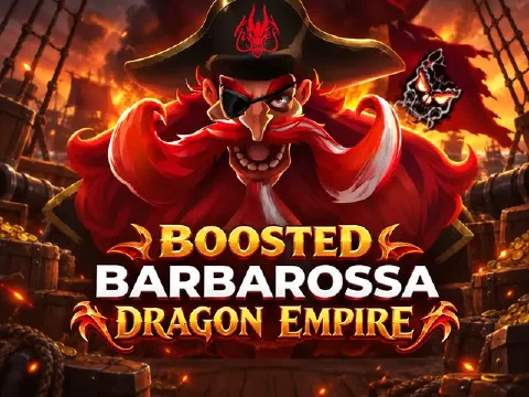 Boosted Barbarossa Dragon Empire slot artwork