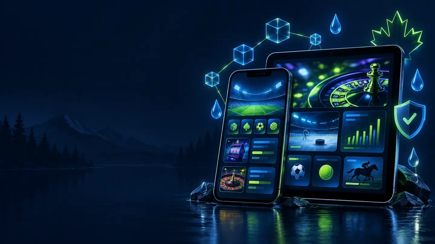 Original illustration for Rainbet App Canada