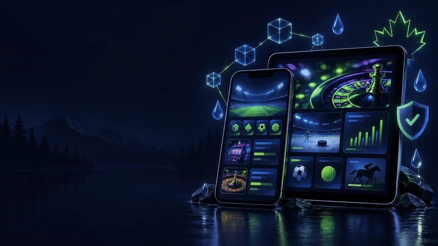 Original illustration for Rainbet Crypto Casino Canada