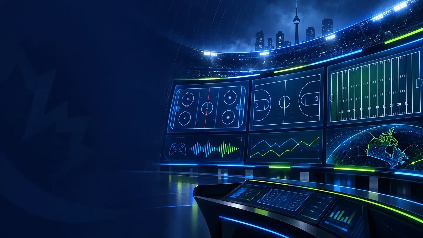 Original illustration for Rainbet Sportsbook Canada
